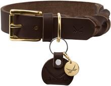 Collare HUNTER Sansibar Solid, marrone scuro, taglia S-M, 50 cm