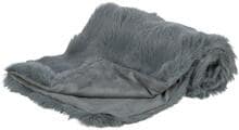 Coperta Trixie Elli, peluche/veloce, 70x50cm, grigio scuro