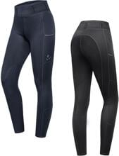 Leggings da equitazione per bambini in silicone al ginocchio ELT Ella