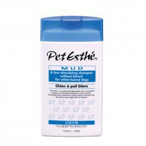 Pet Esthé Mud Hundeshampoo, weißhaar, 350ml