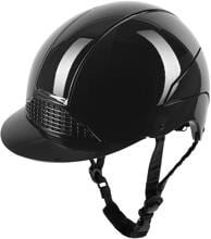 SWING H24 Glossy Reithelm, schwarz glanz, 51-55cm