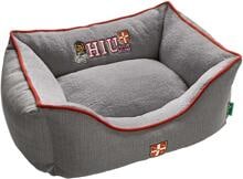HUNTER University Hundesofa, grau, L, 100x80cm