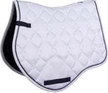Cuscinetto da sella HKM Jumping Competition, bianco, pony eventing