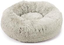 beeztees Lettino per cani Yali, peluche, grigio chiaro, 60 cm