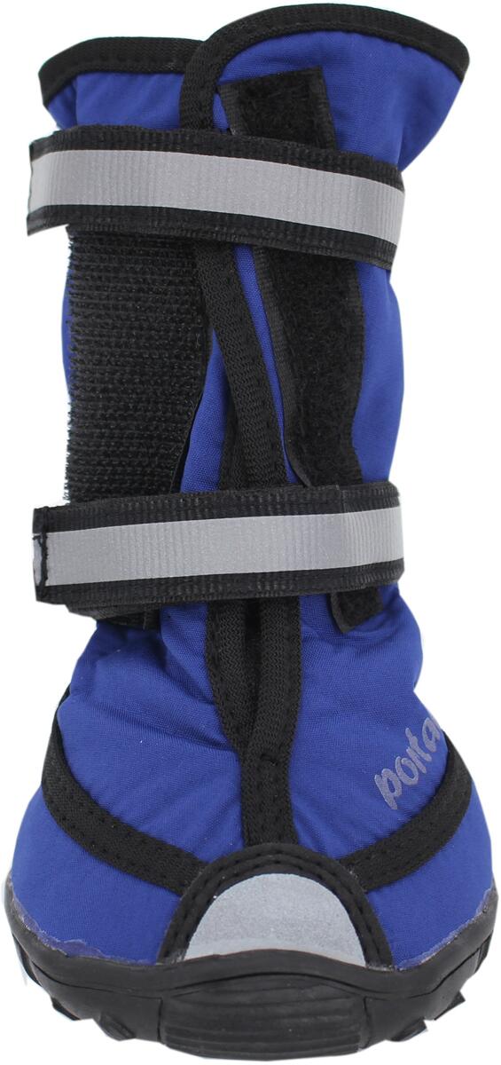 PORTAWEAR Softshell Hundeschuhe, 4 Stück, blau, M