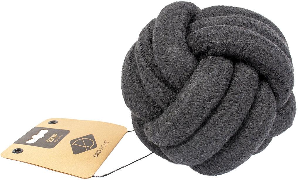 D&D Dog Toy SKIP BALL | Schwarz | Hundespielzeug | S