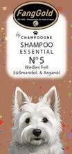 FangGold by Champoogne No.5 Weißes Fell Shampoo, 200ml