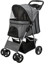 Trixie pet buggy, 47x100x80cm, 15kg, grey