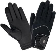 LeMieux 3D-Mesh Reithandschuhe, schwarz, L