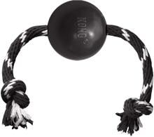 KONG Extreme Ball with rope, 35cm