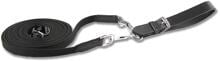 STAR Gurtband- Schlaufzügel mit Karabiner, schwarz