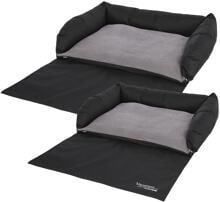 KERBL Pet Kofferraumkissen, schwarz/grau