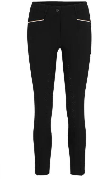 BOSS Equestrian Heather Reithose, Vollbesatz, schwarz, Gr. XL