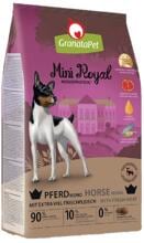 GranataPet Mini Royal Trockenfutter mit Pferd, 1kg