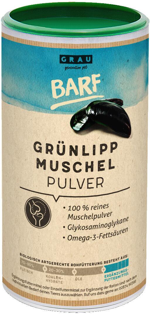 GRAU Grünlippmuschel Pulver, 500g