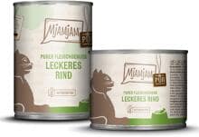 Mjamjam Katzenfutter Rind Pur 