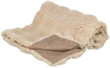 Coperta Trixie Elli, peluche/veloce, 70x50cm, sabbia