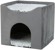 Trixie Harvey Höhle, 38x38x38cm, grau/weiß-schwarz