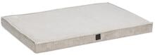 Designed by Lotte Cuscino a gabbia a coste, ortopedico, grigio chiaro, 108 cm