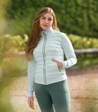 Giacca trapuntata ELT Sydney Hybrid, verde menta, XXS