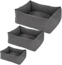 KERBL Pet Lucca Kuschelbett, grau