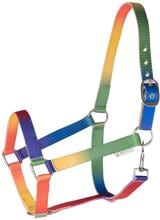 Waldhausen Regenbogen Halfter, neon multicolor