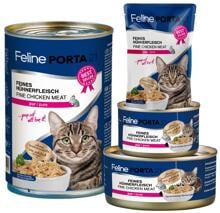 Porta21 Feline Nassfutter, Huhn Pur