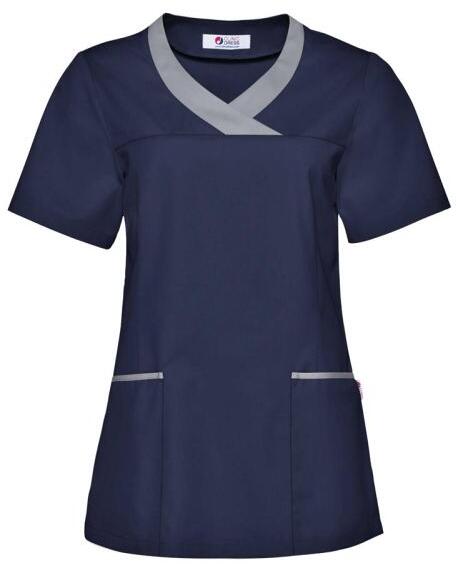 CLINIC DRESS Core Damen Schlupfkasack, navy/grau, Gr. 42
