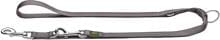HUNTER lead, adjustable, grey, 25 mm/200 cm