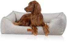 Knuffelwuff Nunavut, lettino ortopedico per cani, 150x105 cm, grigio chiaro