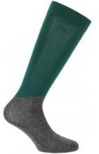 EQUITHÈME Compet Je t"aime Socken, dunkelgrün, 36-41, 2 Stück