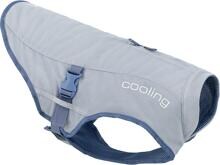 Gilet rinfrescante Kurgo Core per cani, grigio chiaro/blu, XL