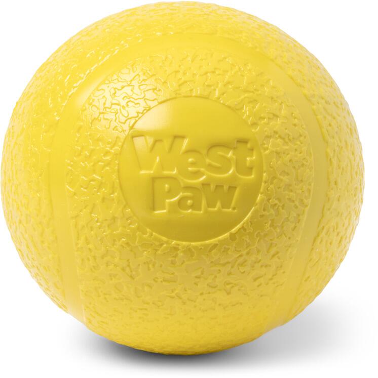 WestPaw Boundr Hundespielzeug, gelb, L, Ø8cm
