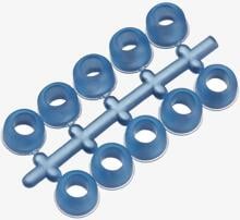 LeMieux Stud Plugz, blu, taglia unica