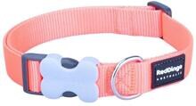 Collare per cani Red Dingo Bucklebone, hi-vis peach, XS, 20-32 cm