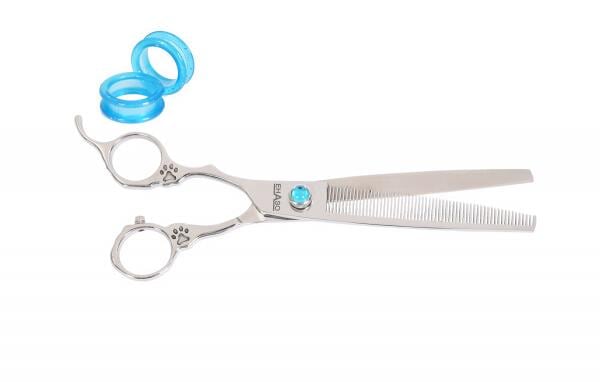 Revolution Schere 21 cm 60er Zahnung Pawmaster Linkshand