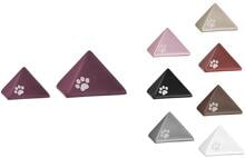 Völsing Pyramide Tierurne, Pfotenmotiv mit Kristallen