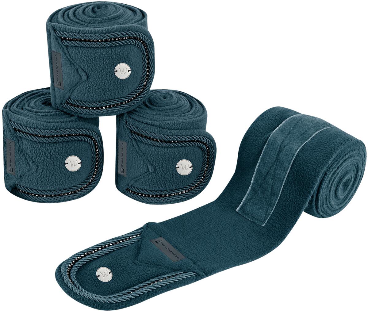 Waldhausen Nepal Fleecebandagen, petrolblau