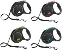 flexi Black Design Gurt Rollleine, 5m