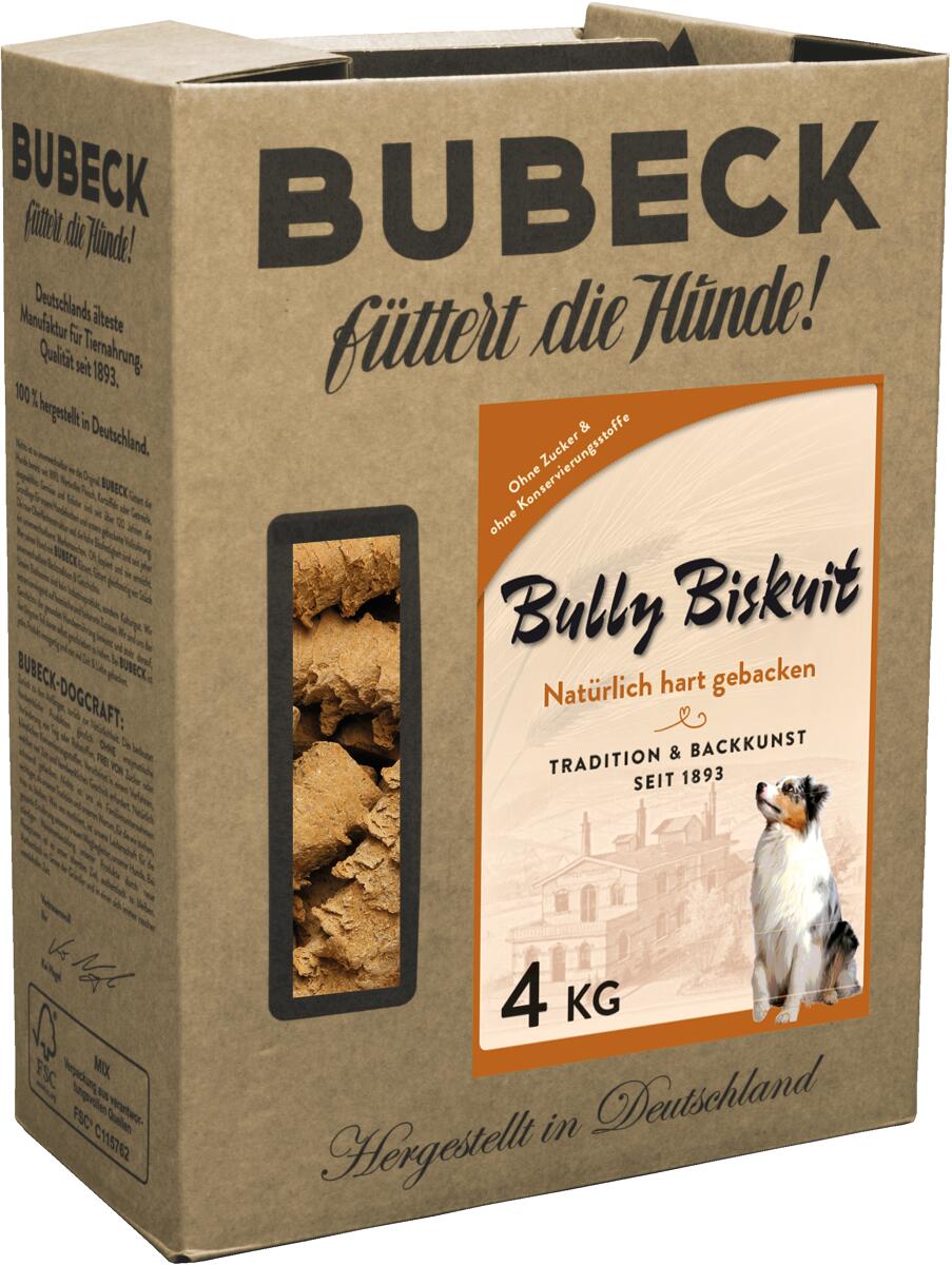 Bubeck Bully Biskuit Hundekuchen, 4kg