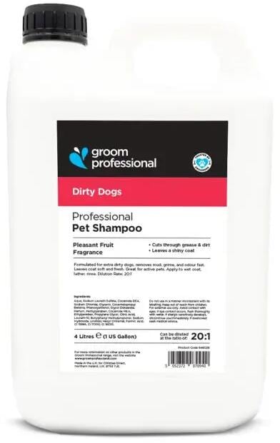 Groom Professional Dirty Dog Shampoo, 4L