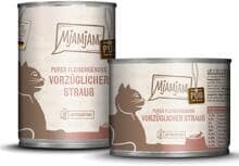 Mjamjam Katzenfutter Strauß Pur