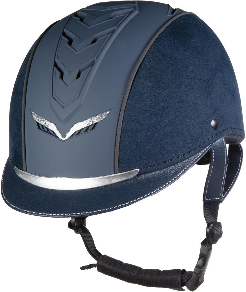 HKM Elegance Reithelm, dunkelblau, M/L 53-56cm