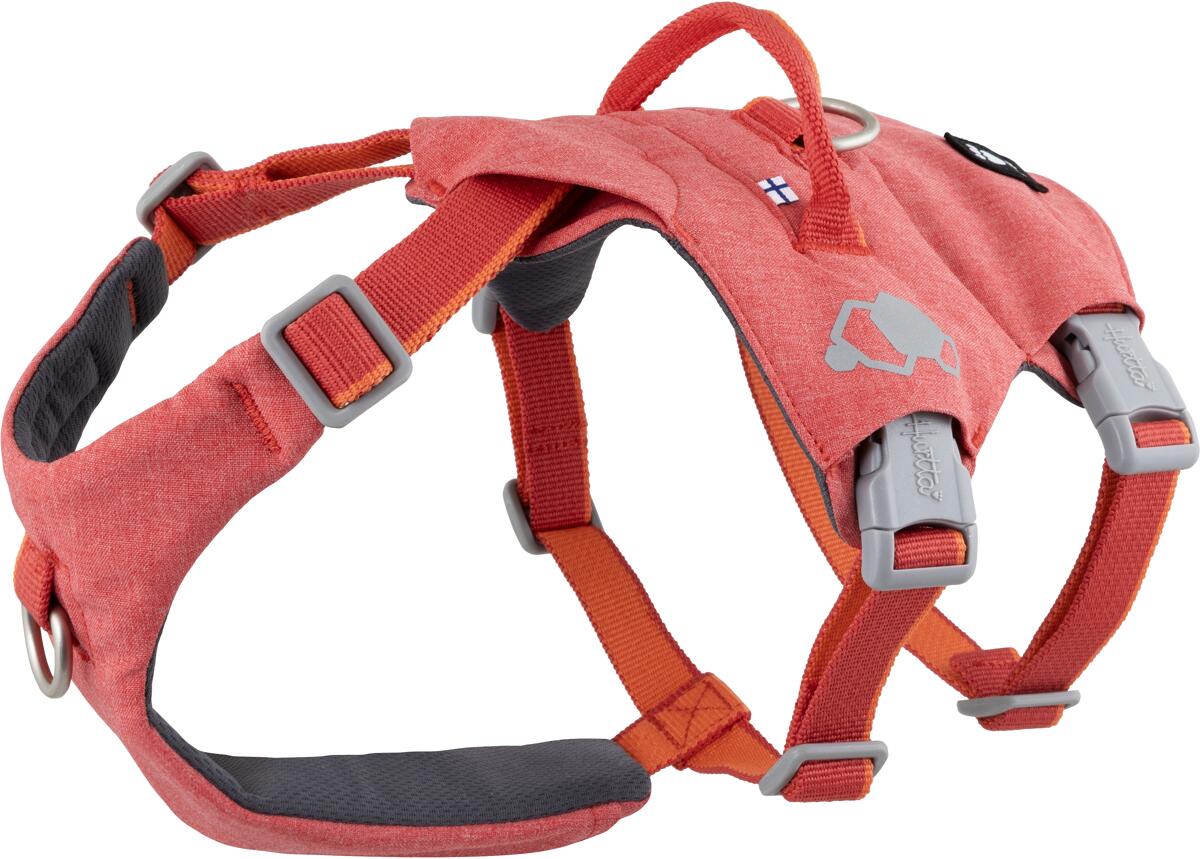 Hurtta ECO Safeguard Hundegeschirr, strawberry, 40-50cm