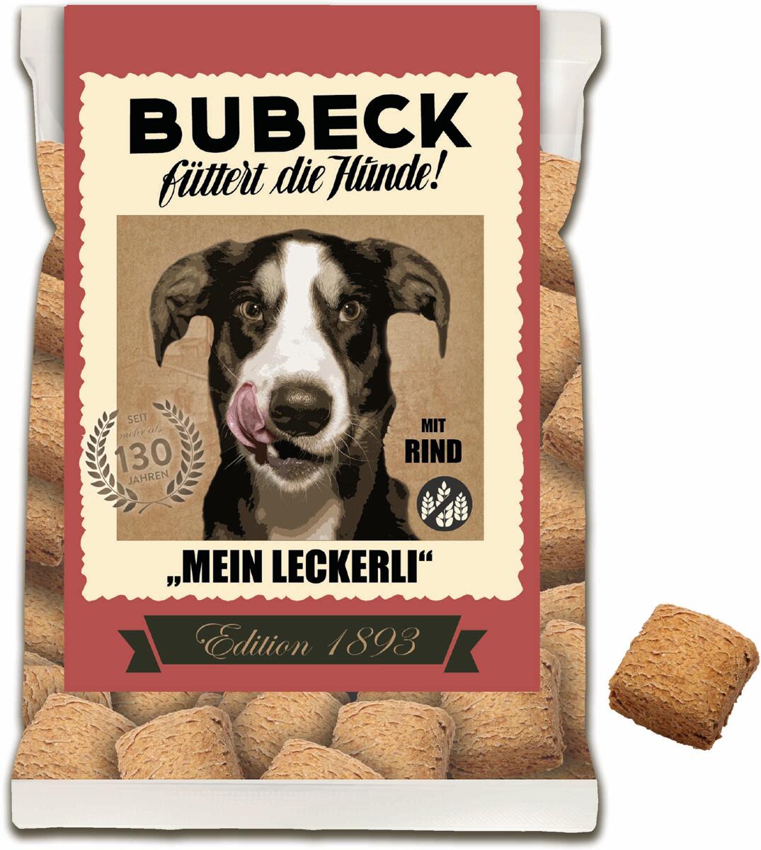 Bubeck Mein Leckerli Edition 1893 Hundekuchen mit Rind, 200g