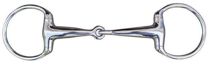 HKM Olivenkopfgebiss, Edelstahl, 18mm, 55/115mm