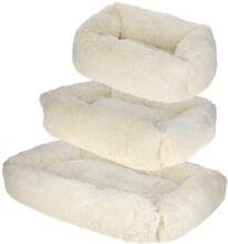 KERBL Pet Fluffy Kuschelbett, eckig