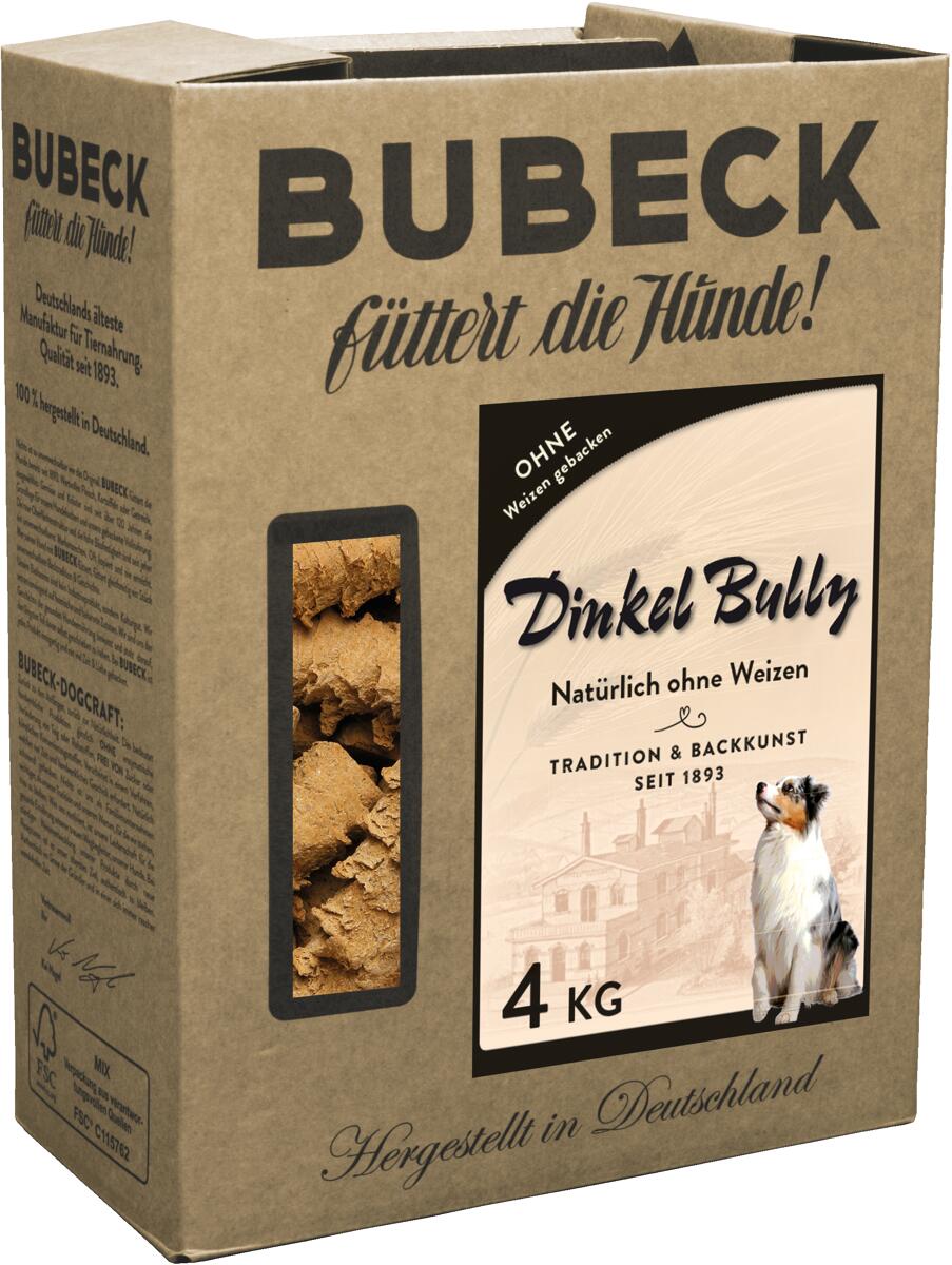 Bubeck Dinkelbully Biskuit Hundekuchen, 4kg