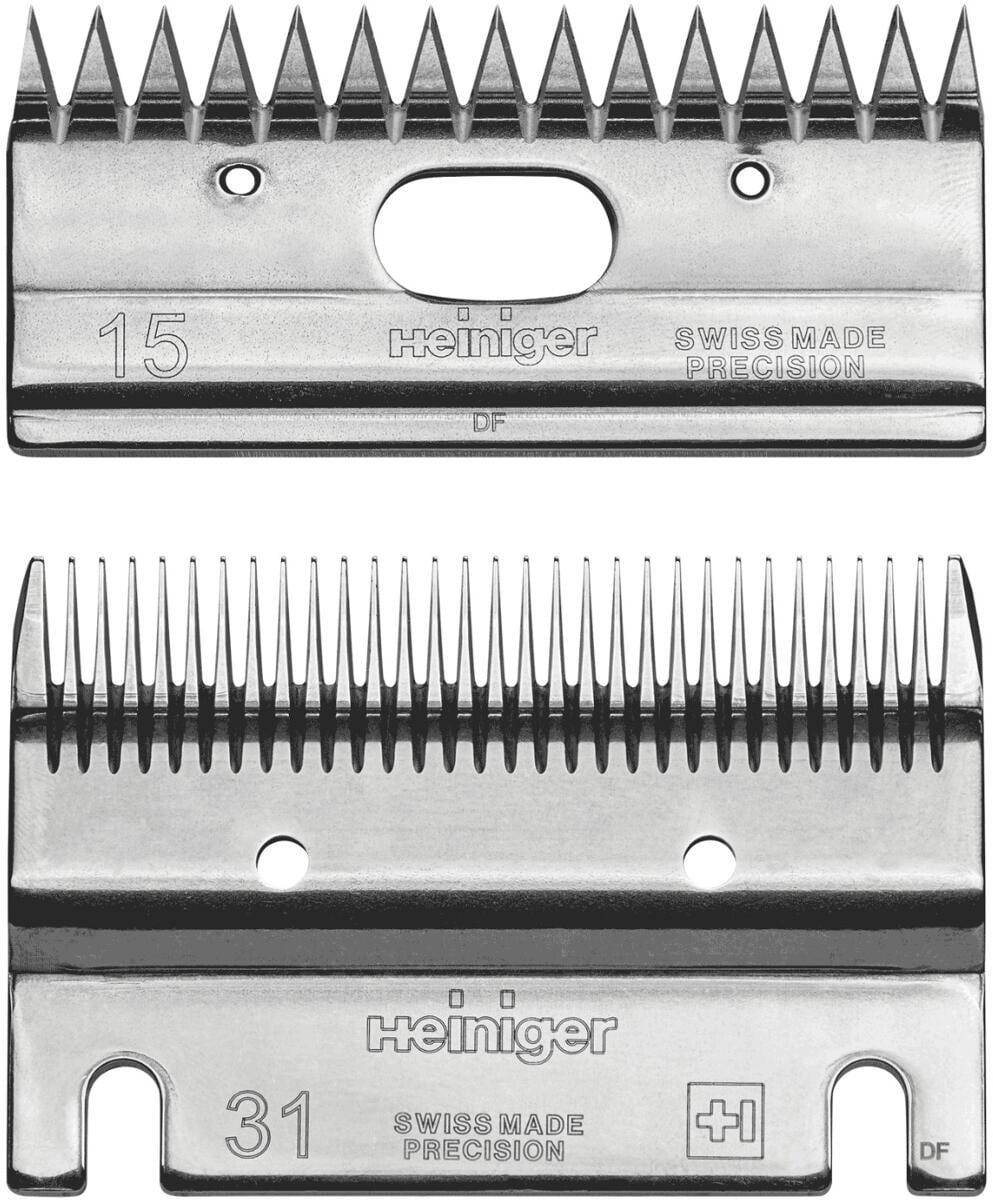 Heiniger Rinder-/ Pferdeschermesser, 2-4mm, 31/15