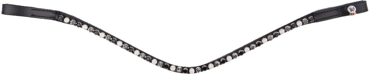Waldhausen X-Line Glam Stirnband, schwarz, schwarz/weiß/grau, PON